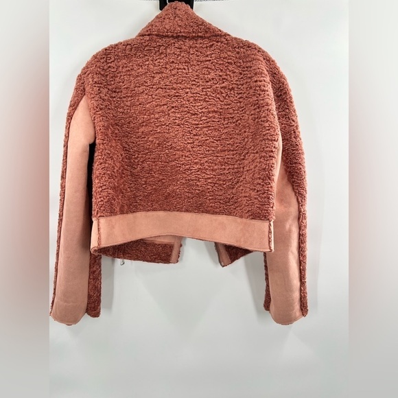 Amaryllis brown faux fur jacket XS - Picture 4 of 9